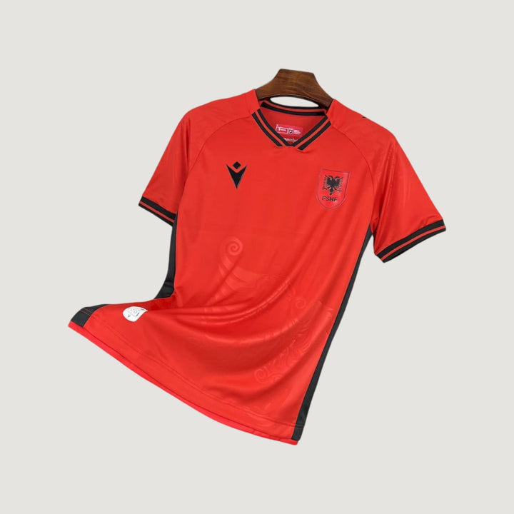 Albanie – Maillot Domicile 25/26 – Rouge